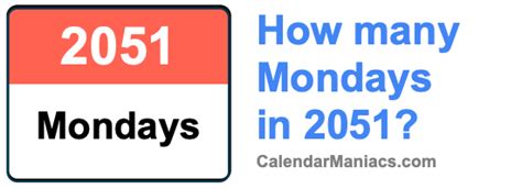 how many mondays in 2025